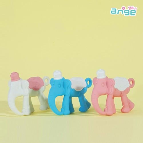 앙쥬 3D 코끼리 치발기 (3Color)